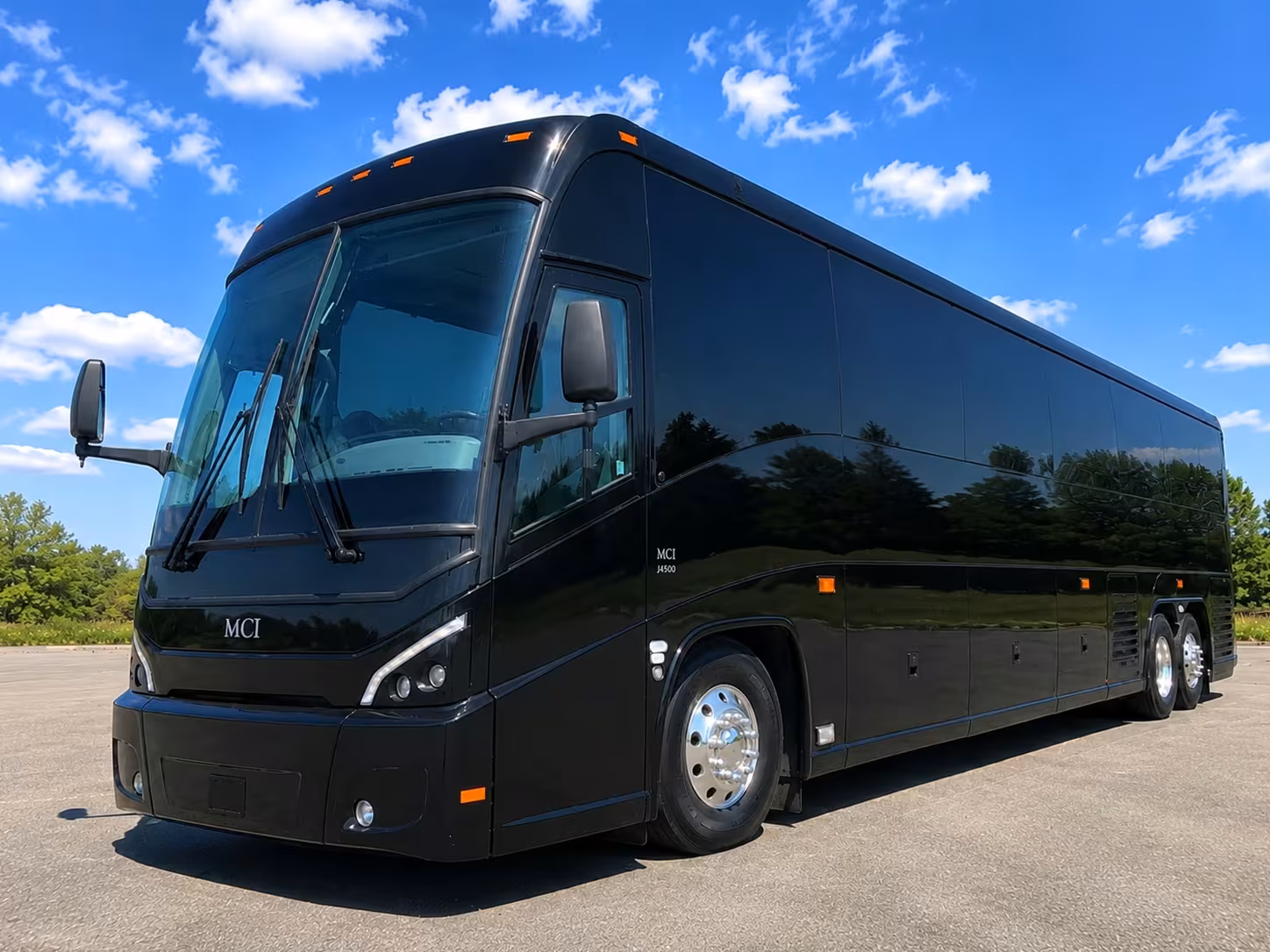 56 passenger charter bus