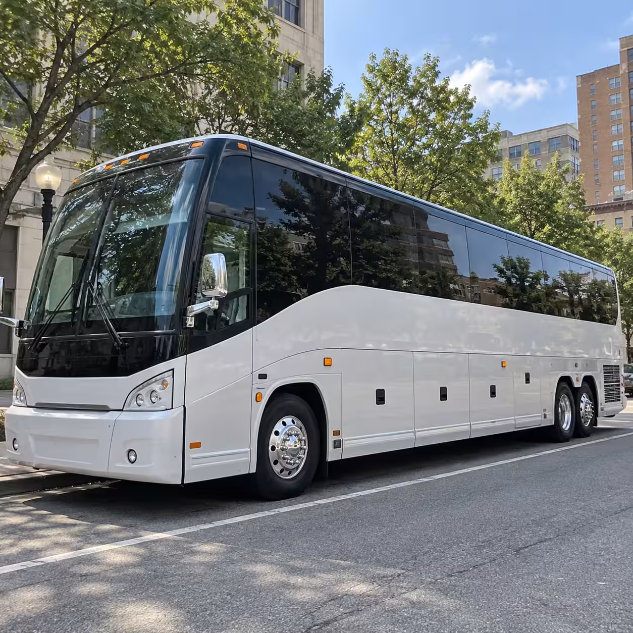 hartford bus rentals for peoplesbank arena games downtown