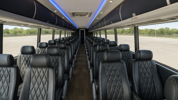 50 passenger charter bus interior hartford