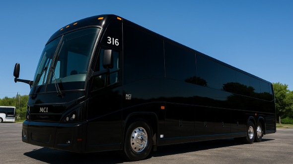 54 passenger charter bus hartford
