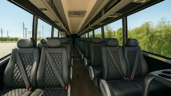 hartford 18 passenger minibus inside