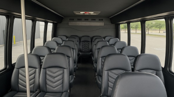 hartford 20 passenger minibus inside