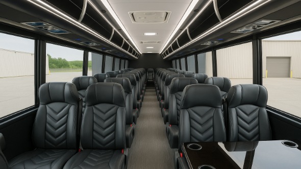 hartford 28 passenger minibus inside