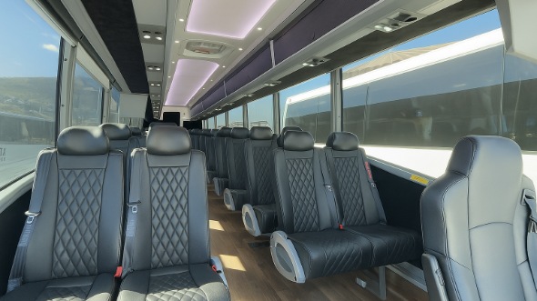 hartford 35 passenger minibus inside