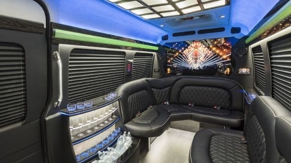 sprinter limo rental interior hartford